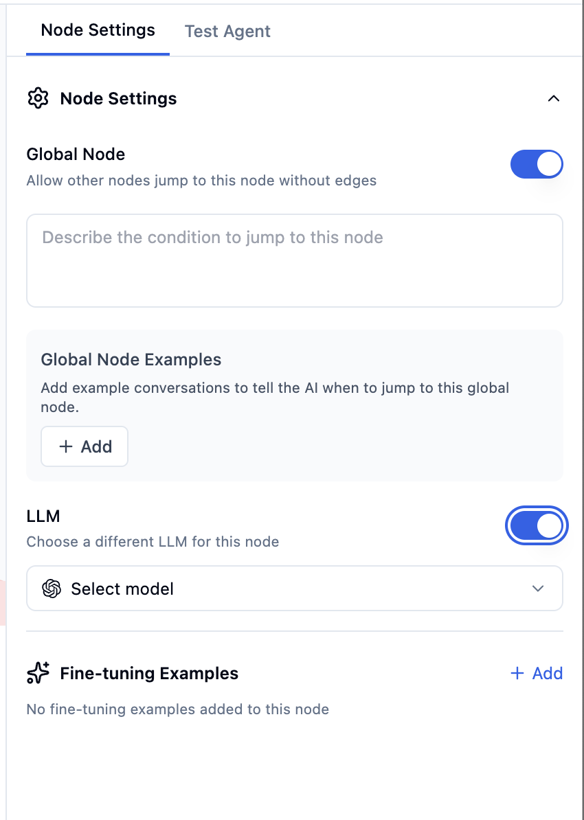 Additional Extract Variable settings